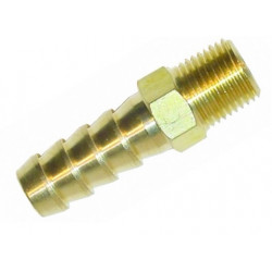 Brass straight union RACES M10x1 to 8mm