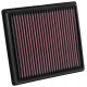 Replacement air filters for original airbox Replacement air filter K&N 33-3060 | races-shop.com