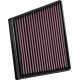Replacement air filters for original airbox Replacement air filter K&N 33-3075 | races-shop.com