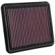 Replacement air filters for original airbox Replacement air filter K&N 33-5042 | races-shop.com