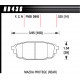 Brake pads HAWK performance Rear brake pads Hawk HB436Z.535, Street performance, min-max 37°C-350°C | races-shop.com
