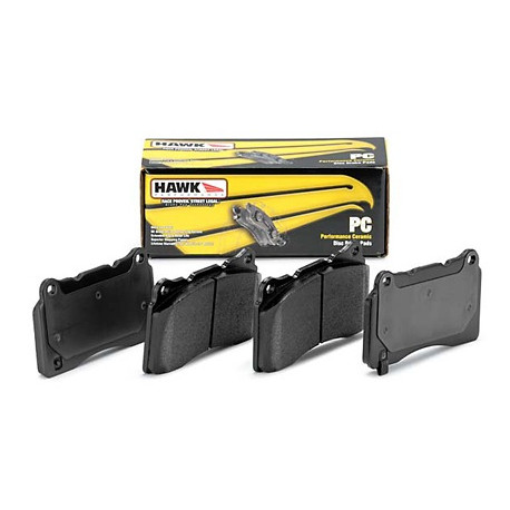 Brake pads HAWK performance Rear brake pads Hawk HB456Z.705, Street performance, min-max 37°C-350°C | races-shop.com