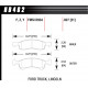 Brake pads HAWK performance Front brake pads Hawk HB462F.827, Street performance, min-max 37°C-370°C | races-shop.com