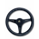 steering wheels 3 spoke steering wheel RACES Carbon, 350mm, carbon look, flat, black/carbon | races-shop.com