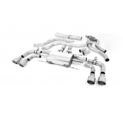Cat-back Milltek exhaust Alfa Romeo Giulia Quadrifoglio 2,9 2017-2021