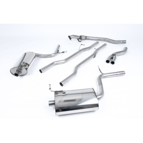 Milltek exhaust systems Cat-back Milltek exhaust Audi A4 1.8T B6 2001-2005 | races-shop.com