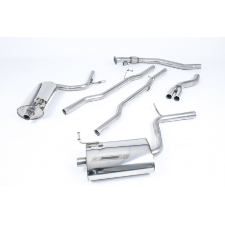 Milltek exhaust systems Cat-back Milltek exhaust Audi A4 1.8T B6 2003-2005 | races-shop.com