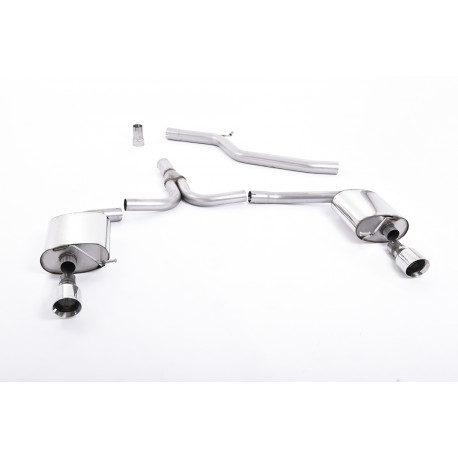 Milltek exhaust systems Cat-back Milltek exhaust Audi A4 2 TDi 2009-2011 | races-shop.com