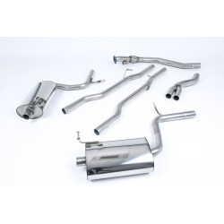 Cat-back Milltek exhaust Audi A4 2 TFSI 2005-2008