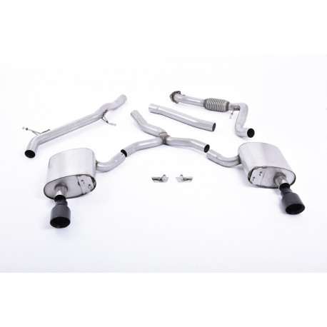 Milltek exhaust systems Cat-back Milltek exhaust Audi A4 2 TFSI 2016-2021 | races-shop.com