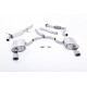 Milltek exhaust systems Cat-back Milltek exhaust Audi A4 2 TFSI 2016-2021 | races-shop.com