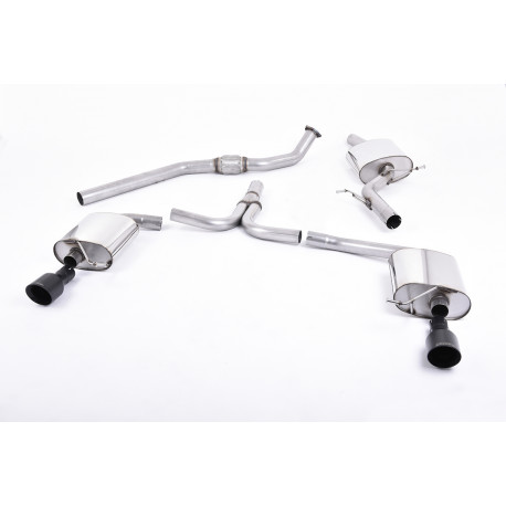 Milltek exhaust systems Cat-back Milltek exhaust Audi A4 2 TFSI 2008-2011 | races-shop.com