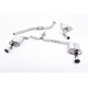 Milltek exhaust systems Cat-back Milltek exhaust Audi A4 2 TFSI 2008-2011 | races-shop.com