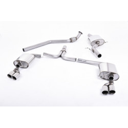 Cat-back Milltek exhaust Audi A5 Coupé S 2008-2012