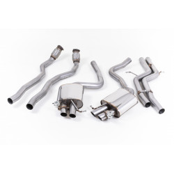 Cat-back Milltek exhaust Audi RS5 B8 Coupé 2010-2015