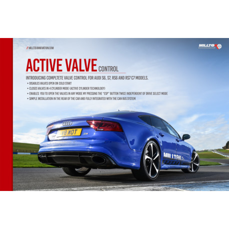 Milltek exhaust systems Active Valve Control Milltek Audi S4 3 Turbo 2016-2021 | races-shop.com