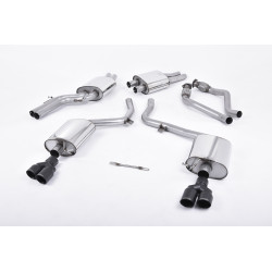 Cat-back Milltek exhaust Audi S5 3 TFSI 2010-2011