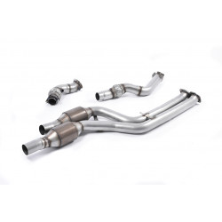 Large Bore Downpipes and Hi-Flow Sports Cats Milltek exhaust BMW 4 Series F82/83 M4 2014-2018