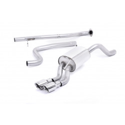 Cat-back Milltek exhaust Ford Fiesta Mk7/Mk7.5 1.0T 2013-2017