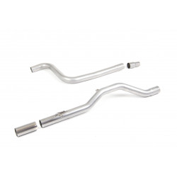 Particulate Filter-back Milltek exhaust Ford Fiesta Mk8 1.0T 2019-2021