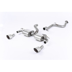 Cat-back Milltek exhaust Ford Focus MK2 RS 2009-2010