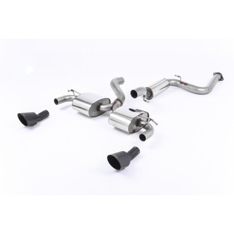Milltek exhaust systems Cat-back Milltek exhaust Ford Focus MK2 RS 2009-2010 | races-shop.com