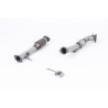 Large Bore Downpipe and Hi-Flow Sports Cat Milltek exhaust Ford Focus Mk2 ST 2005-2010
