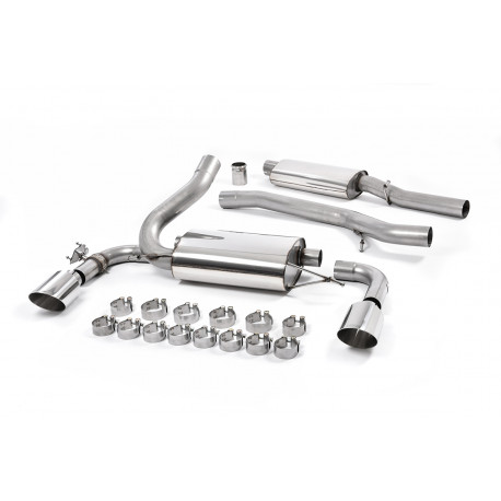 Milltek exhaust systems Cat-back Milltek exhaust Ford Focus Mk3 RS 2016-2018 | races-shop.com