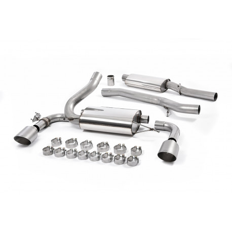 Milltek exhaust systems Cat-back Milltek exhaust Ford Focus Mk3 RS 2016-2018 | races-shop.com