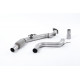 Milltek exhaust systems Large-bore Downpipe and De-cat Milltek exhaust Ford Mustang 2,3 EcoBoost 2015-2018 | races-shop.com