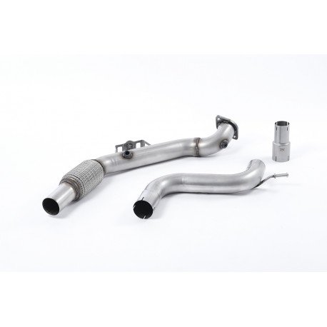 Milltek exhaust systems Large-bore Downpipe and De-cat Milltek exhaust Ford Mustang 2,3 EcoBoost 2015-2018 | races-shop.com