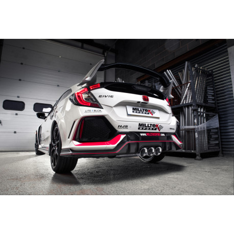 Milltek exhaust systems Cat-back Milltek exhaust Honda Civic Type R 2017-2021 | races-shop.com