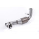Milltek exhaust systems Large Bore Downpipe and Hi-Flow Sports Cat Milltek exhaust Mercedes CLA-Class CLA45 AMG 2013-2018 | races-shop.com