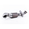 Large Bore Downpipe and Hi-Flow Sports Cat Milltek exhaust New Mini Mk2 (R58) Cooper 2011-2021