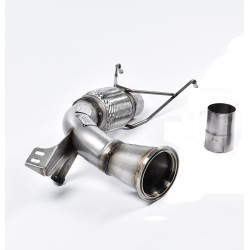 Large-bore Downpipe and De-cat Milltek exhaust New Mini Mk3 (F56) Mini 2014-2018