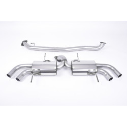 Secondary Cat-back Milltek exhaust Nissan GT-R R35 2009-2015