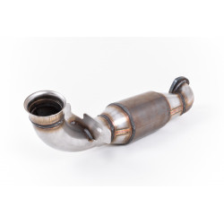 Large Bore Downpipe and Hi-Flow Sports Cat Milltek exhaust Peugeot 208 GTi 1,6 2012-2021