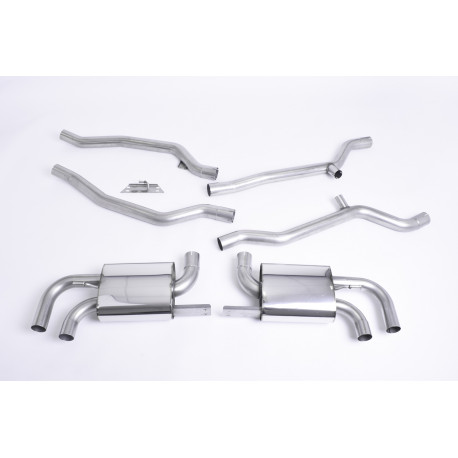 Milltek exhaust systems Cat-back Milltek exhaust Porsche Cayenne 958 Turbo 2010-2014 | races-shop.com