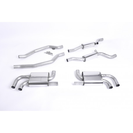Milltek exhaust systems Cat-back Milltek exhaust Porsche Cayenne 958 Turbo 2010-2014 | races-shop.com