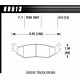 Brake pads HAWK performance Rear brake pads Hawk HB513Y.610, Street performance, min-max 37°C-370°C | races-shop.com