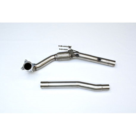 Milltek exhaust systems Large-bore Downpipe and De-cat Milltek exhaust Seat Leon FR 2 2006-2013 | races-shop.com