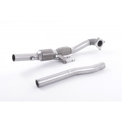 Cast Downpipe with Race Cat Milltek exhaust Skoda Octavia vRS 2.0T 2006-2010