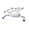 Primary Cat-back Milltek exhaust Subaru BRZ 2.0-litre 2012-2021