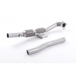 Large Bore Downpipe and Hi-Flow Sports Cat Milltek exhaust Volkswagen Beetle 2 TSI 2011-2021