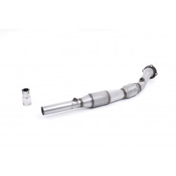 Large Bore Downpipe and Hi-Flow Sports Cat Milltek exhaust Volkswagen Bora 1.8T 2WD 2000-2005