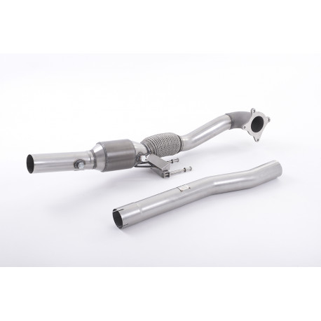 Milltek exhaust systems Large Bore Downpipe and Hi-Flow Sports Cat Milltek exhaust Volkswagen Golf Mk6 R 2009-2013 | races-shop.com