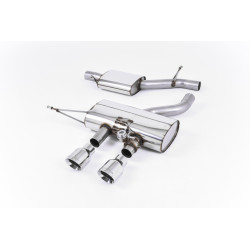 Cat-back Milltek exhaust Volkswagen Golf Mk6 R 2009-2013