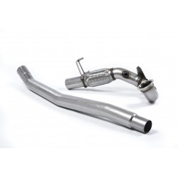 Large-bore Downpipe and De-cat Milltek exhaust Volkswagen Golf Mk7 2.0TFSI 2016-2021