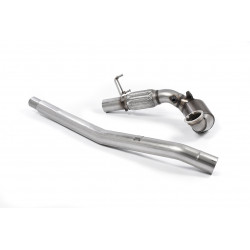 Large Bore Downpipe and Hi-Flow Sports Cat Milltek exhaust Volkswagen Golf MK7 GTi 2013-2016