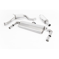 Cat-back Milltek exhaust Volkswagen Golf MK7.5 GTi 2017-2018